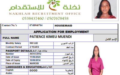 PATIENCE KIMEU MUENDI