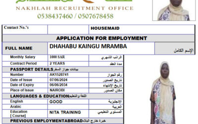 DHAHABU KAINGU MRAMBA