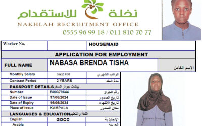NABASA BRENDA TISHA