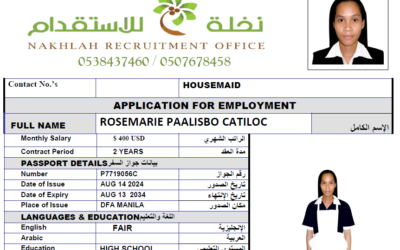 ROSEMARIE PAALISBO CATILOC