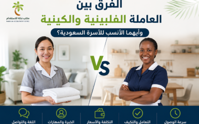الفرق بين العاملة الفلبينية والكينية وأيهما الأنسب للأسرة السعودية؟